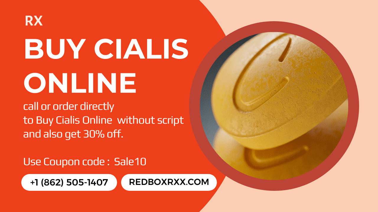 Buy Cialis Online With redboxrxx.com